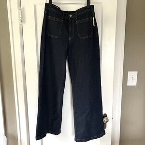 Gap High Rise Wide-Leg Jeans size 12 NWT